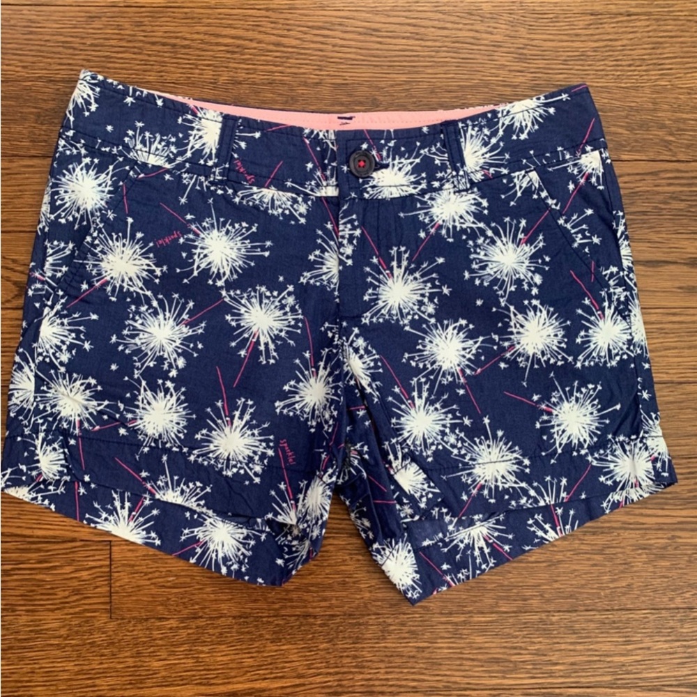 Lilly Pulitzer sparkle glow Callahan shorts ❤️💙 4th of July